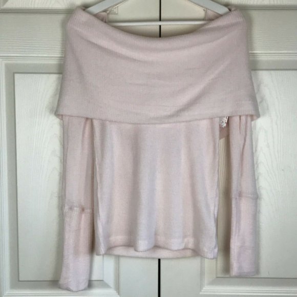 Free People Snowbunny Long Sleeve Knit Top NWT - Picture 5 of 9